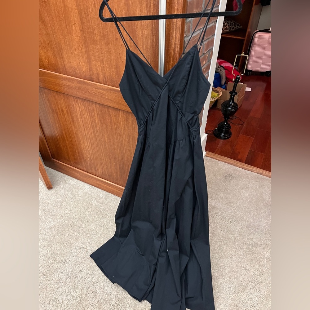 Black Abercrombie maxi dress NWT